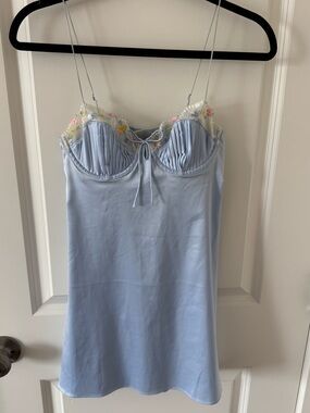 For Love & Lemons Paloma Slip Dress